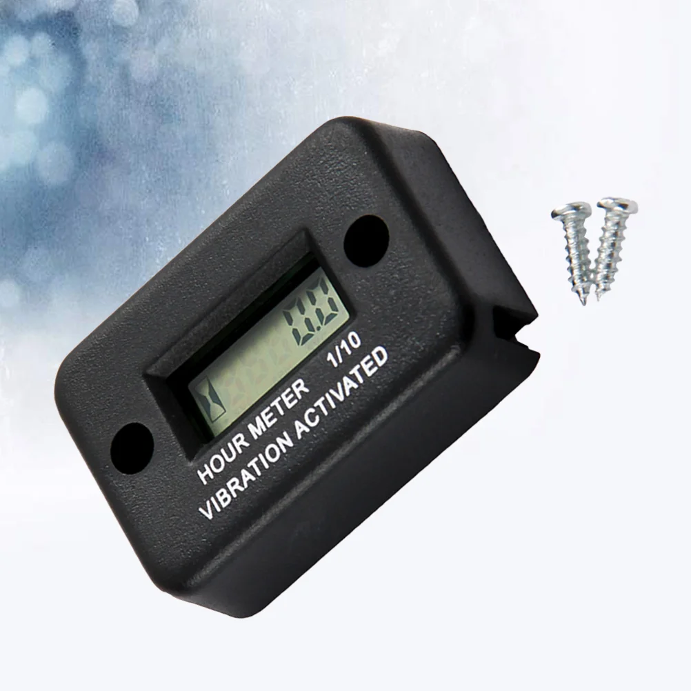 

Engine Digital Tach Hour Meter Tachometer Petrol Mower Liquid Crystal Motorcycle