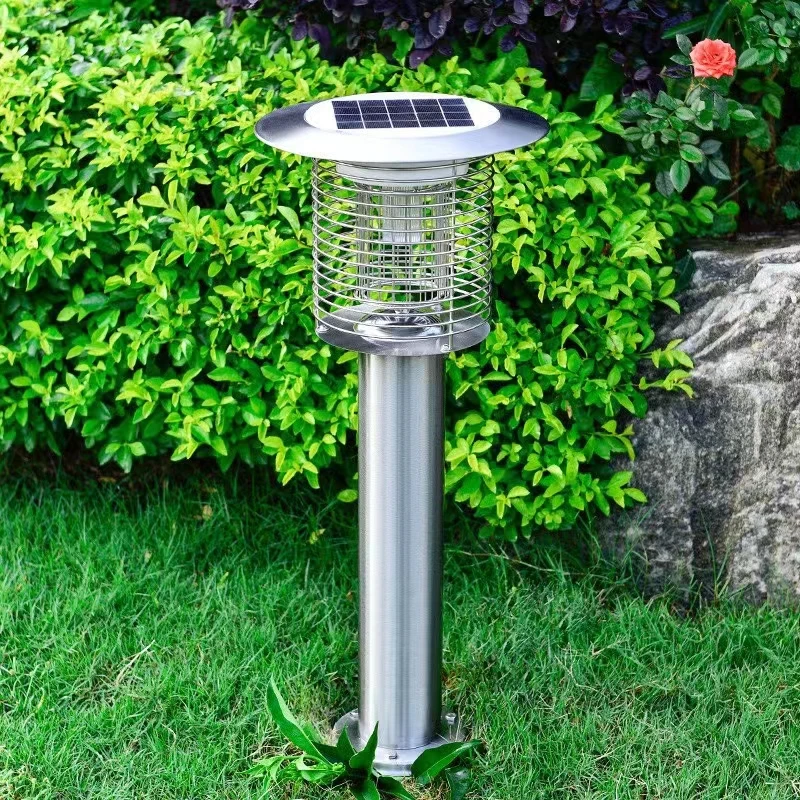 Уличная лампа на солнечной батарее для уничтожения насекомых водонепроницаемый