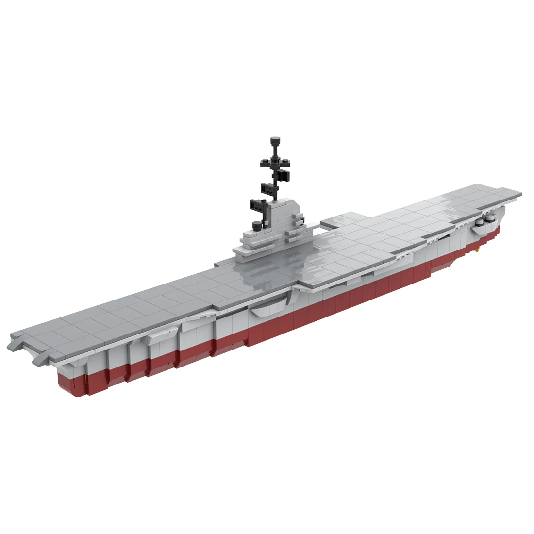 

Авторизованный набор Moc 1085 шт./комплект, Uss Lexington Cva-16, Вторая мировая война, крупномасштабная модель авиаперевозчика, строительные блоки, набор Moc