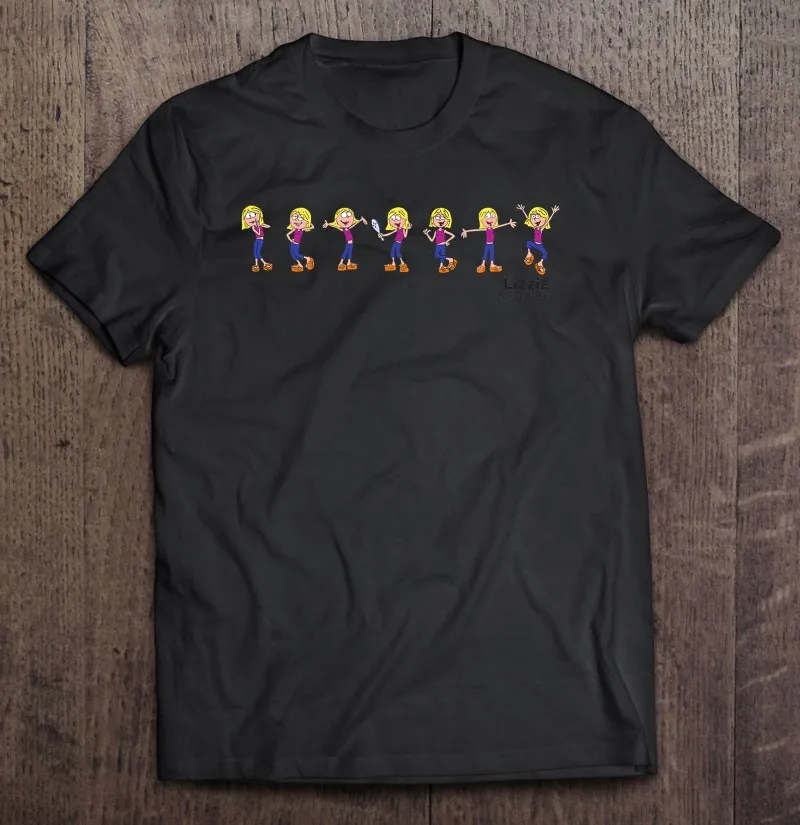

Футболка Lizzie Mcguire с анимацией Lizzie, мульти-позы, Спортивная Женская аниме одежда, аниме футболка, Мужская футболка собственного дизайна, Мужс...