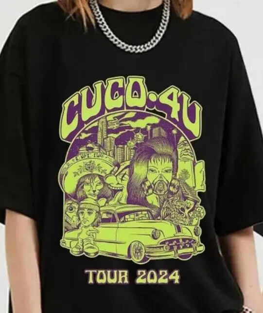 Поклонная рубашка Cuco 4U US Tour 2024 концерт