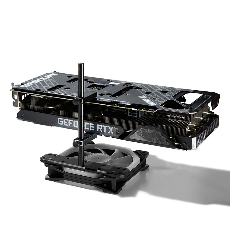 

Aluminum Alloy Graphics Card Holder GPU Support Jack Desktop PC Case Video Card Stand Bracket CPU Radiator Water Cooling Kit