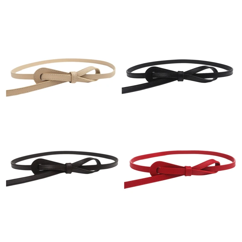 

Knotted Bows Waist Belt Dress Decorative Belts Sweater Girdle For Women Dresses