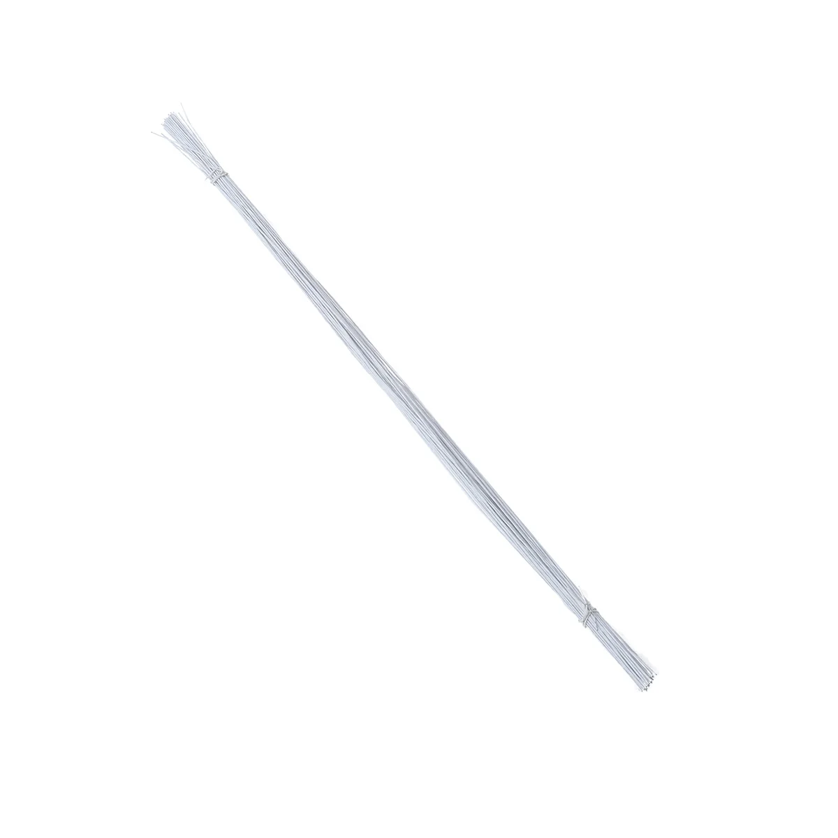 

50 Pcs White Decor Flower Package Wire Floral Stems Flowers Floral Wire Stems Flower Package Wire Florist Flower Wire