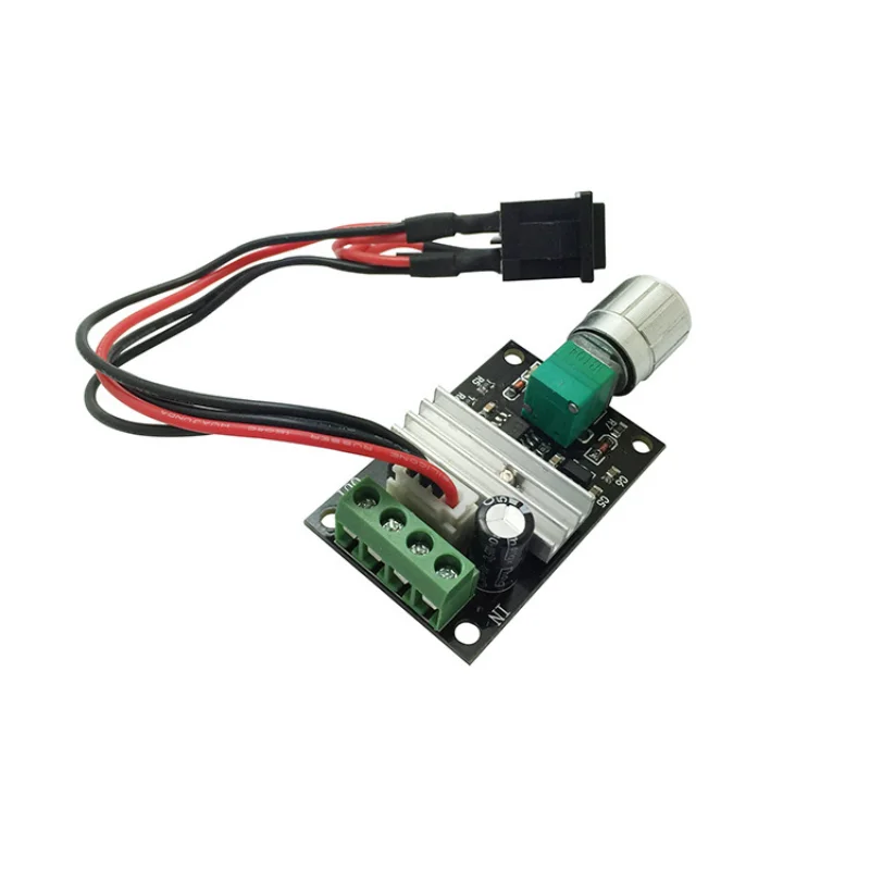 

6V 12V 24V 28V 3A 80W DC Motor Speed Controller PWM Speed Adjustable Reversible Switch 1203BB Driver Reversing