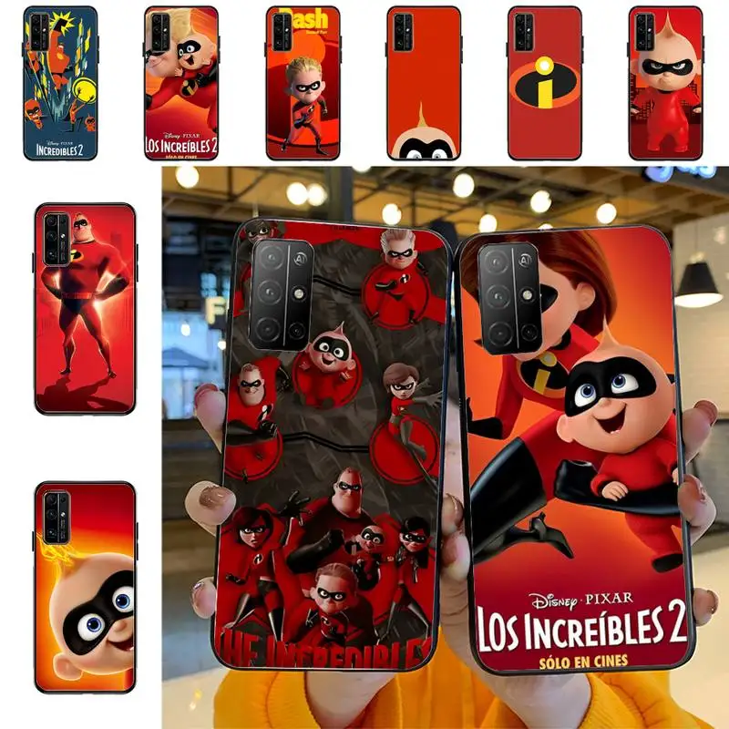 

Disney The Incredible Phone Case For Huawei Honor 10Lite 10i 20 8x 10 Funda for Honor9lite 9xpro Coque