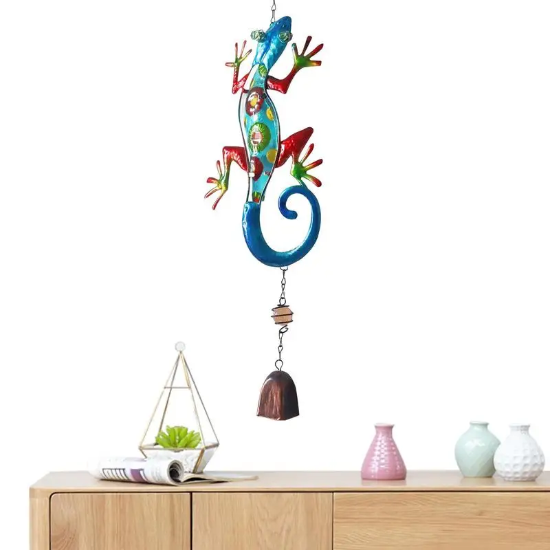 

Ветряные колокольчики с животными, стеклянная живопись, металлическое искусство, животное, уличный декор, подвесная стеклянная скульптура, украшение для сада, забора, дома