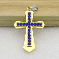 christian diamond cross keychain metal catholic pendant religious hanging ornament for handmade diy car keychain gift accessory