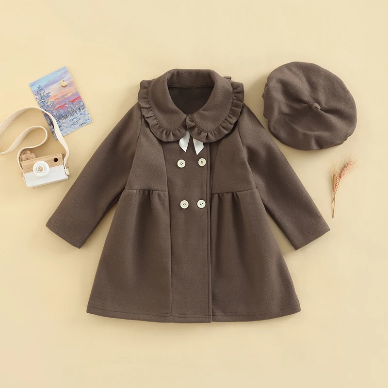 

Autumn Kid Clothes Girls Princess Dress Dress Party Costume Clothes Birthday Dress+Cap for Girls Children Clothing