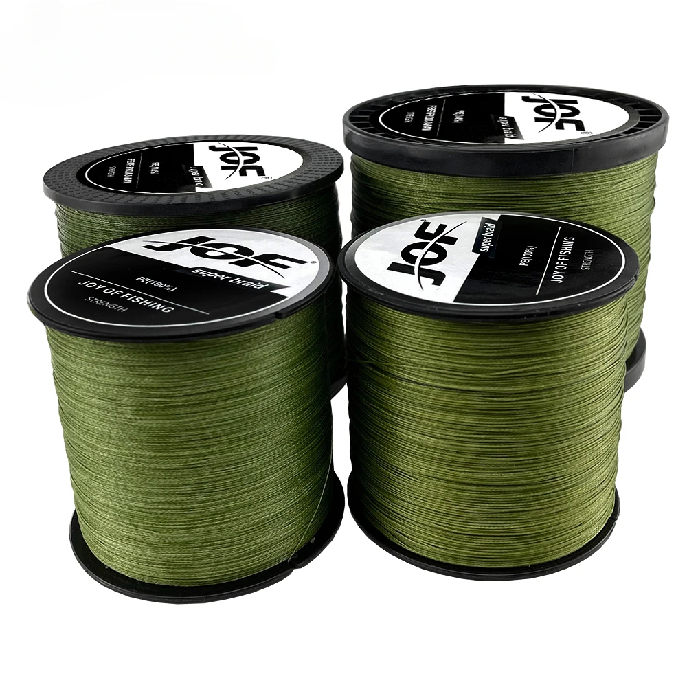 JOF Спиннинговая пряжа 100 м леска X8 цвет PE гладкая мультифиламентная