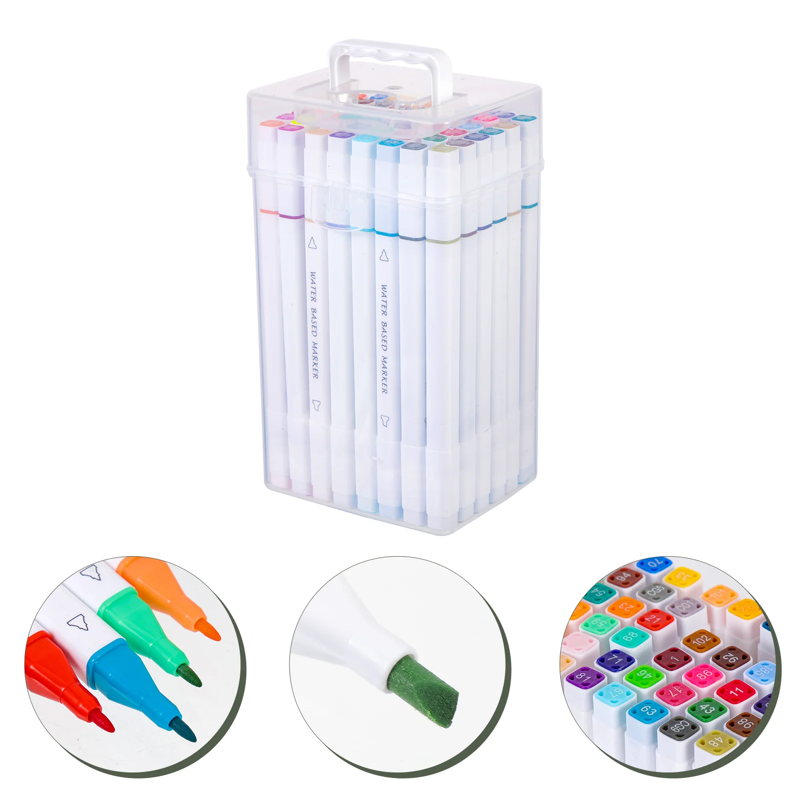 

Маркеры, авторучки, цветные маркеры, акварельные маркеры для рисования, акварельные маркеры, цветные наконечники для воды, двойной набор, то...