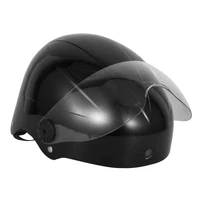 cycling helmet smart helmet integrated bluetooth camera sun shield open face unisex for head protector dc50 25v safety helmet
