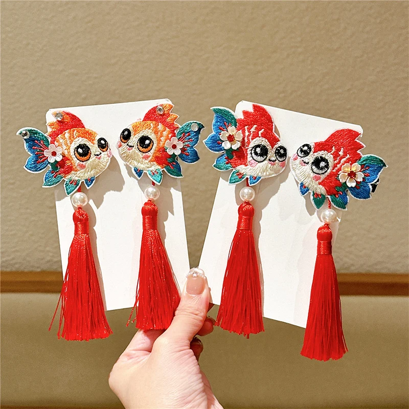 2 шт. украшения в китайском Новом году заколки для волос древнем стиле детские