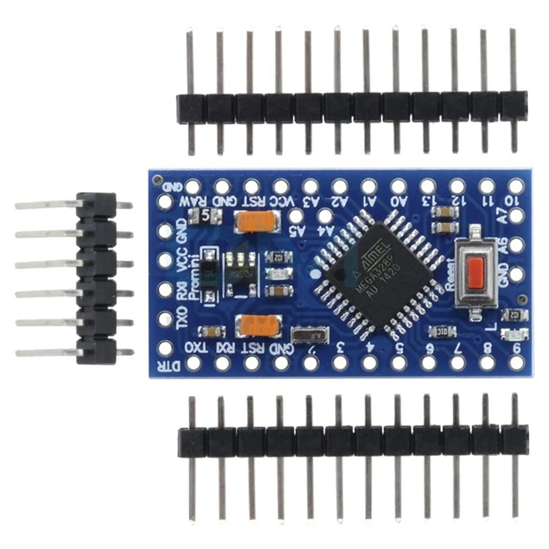 

Pro Mini 328 Mini 3,3 V/8 M 5V/16M ATMEGA328 ATMEGA328P-AU для Arduino (3,3 V 8MHZ)