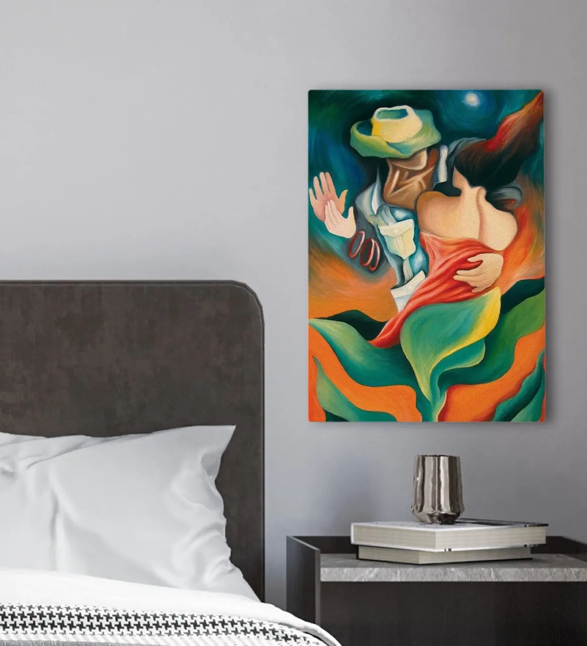 

BK Gift Bedroom Konseptli Canvas Table 30x50cm-26