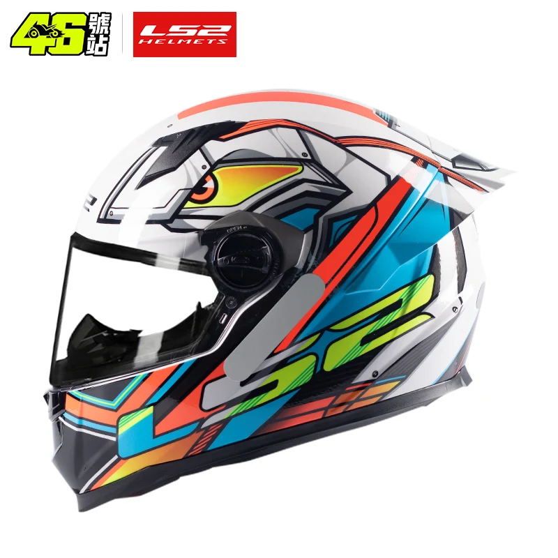 

Original LS2 FF300 Full Face Motorcycle Helmet Woman Man Casco Moto Helmets with transparent Visor ECE