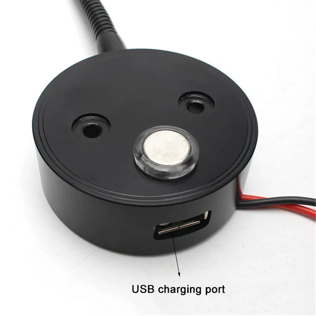 Светильник из черного алюминия 3000 К 6000 12 В для дома грузовика лодки автофургона и