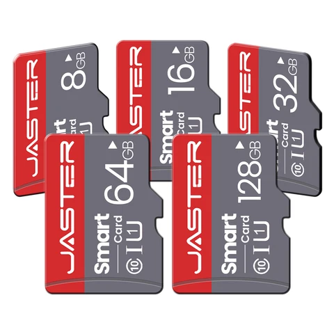 Карта памяти 128 ГБ Smart SD Class10 64 ГБ Красный Smart HC 8 ГБ Бесплатный SD-адаптер Подарки 32 ГБ 16 ГБ TF USB флэш-память XC Для камеры БПЛА 8 ГБ