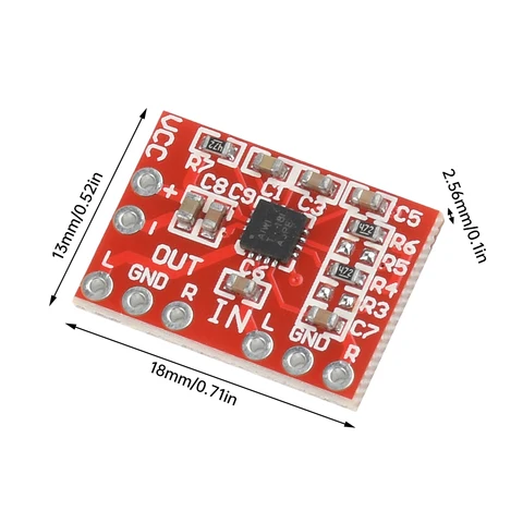 Модуль предусилителя TPA6132 diymore