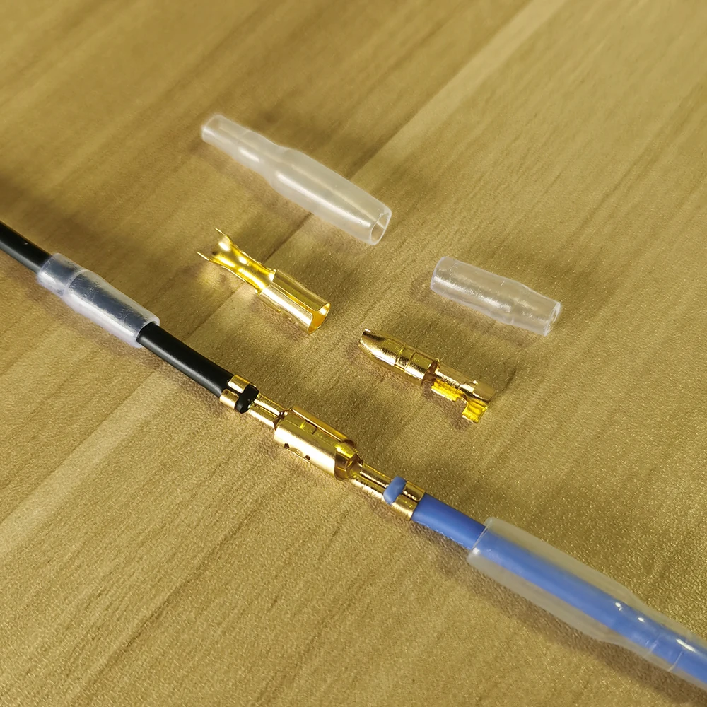 20set 4mm Bullet Crimp Connector Banana Plug Ratchet Crimping Terminal for ESC 550 775 Brush Motor RC Car Boat Marine - купить по