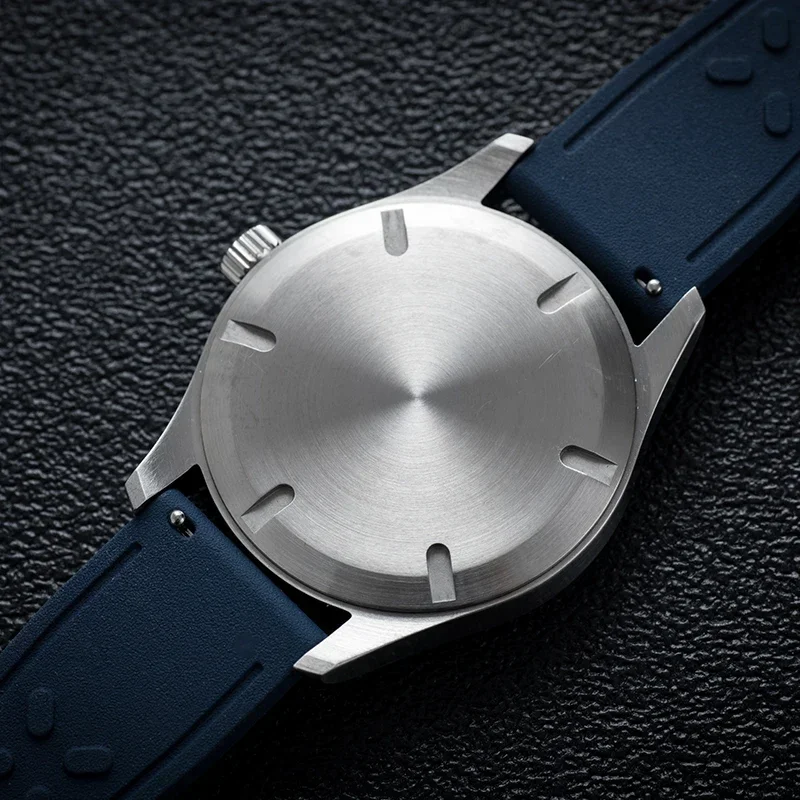 Мужские часы Mysterious Code 40 мм Япония VH31 с хронографом Movt Bubble Curve Glass 316L SS