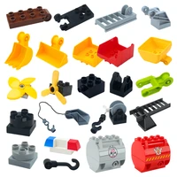 big building blocks traffic mechanical construction car accessories compatible large bricks children kid creativity toys gift