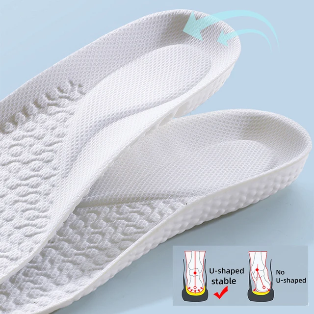 EVA Insoles for Shoes Sole Shock Absorption Deodorant Breathable Cushion Running Insoles for Feet Man Women Orthopedic Insoles 5