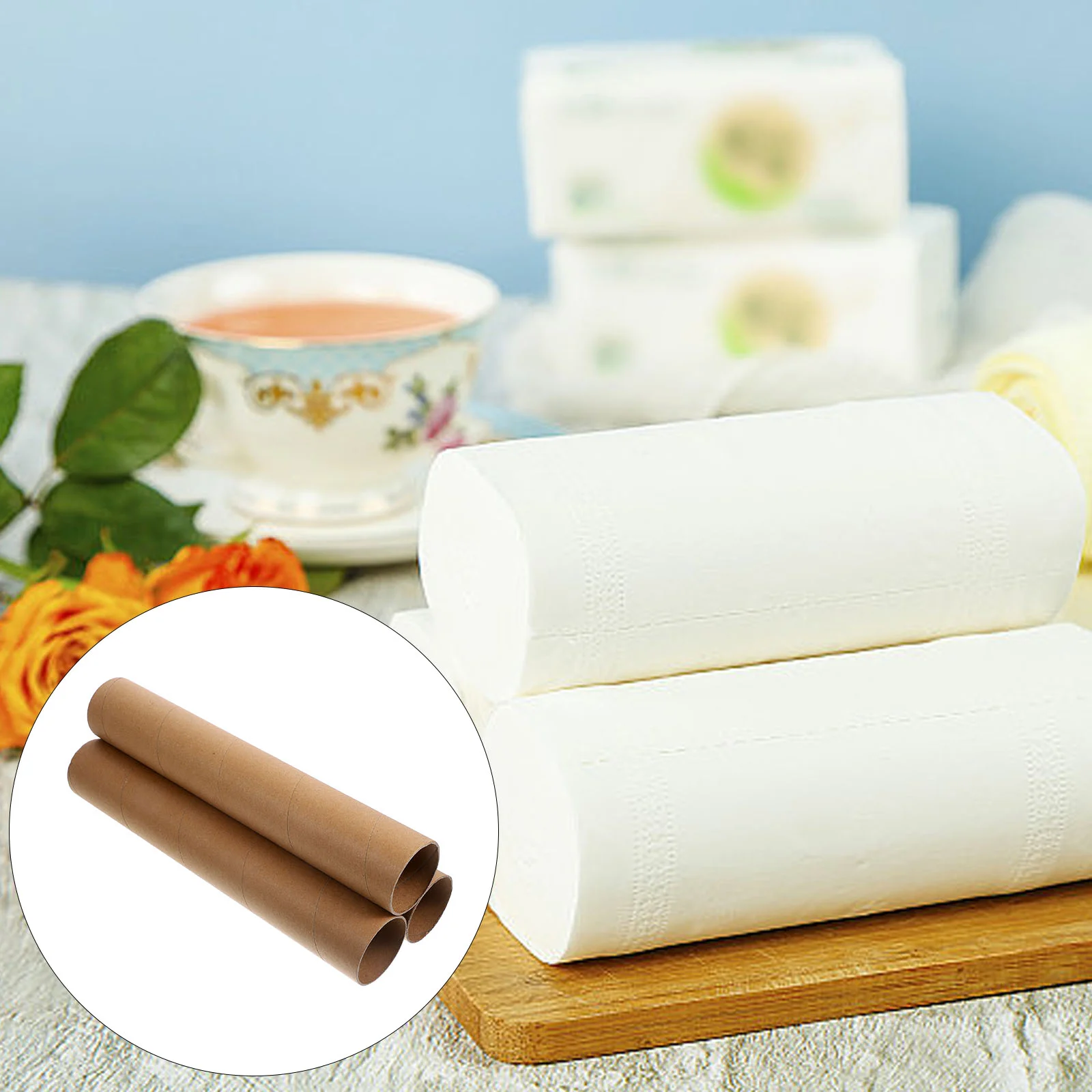 3 шт. бумажная трубка для классной комнаты сделай сам белый эмбрион пустая удочка