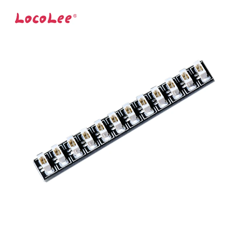 LocoLee LED Light Accessories For DIY Fans 2 PCS/Pack 0.8 mm 2—12 Pin Interface Expansion Board Compatible With Blocks Models images - 6