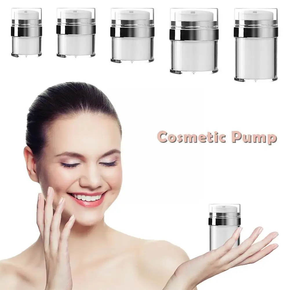 

Cosmetic Jar Cream Refillable Cans Vacuum Bottle Press 50g Cream Style Airless 15g Container Travel 100g Jar 30g Vial Cosme A0I5