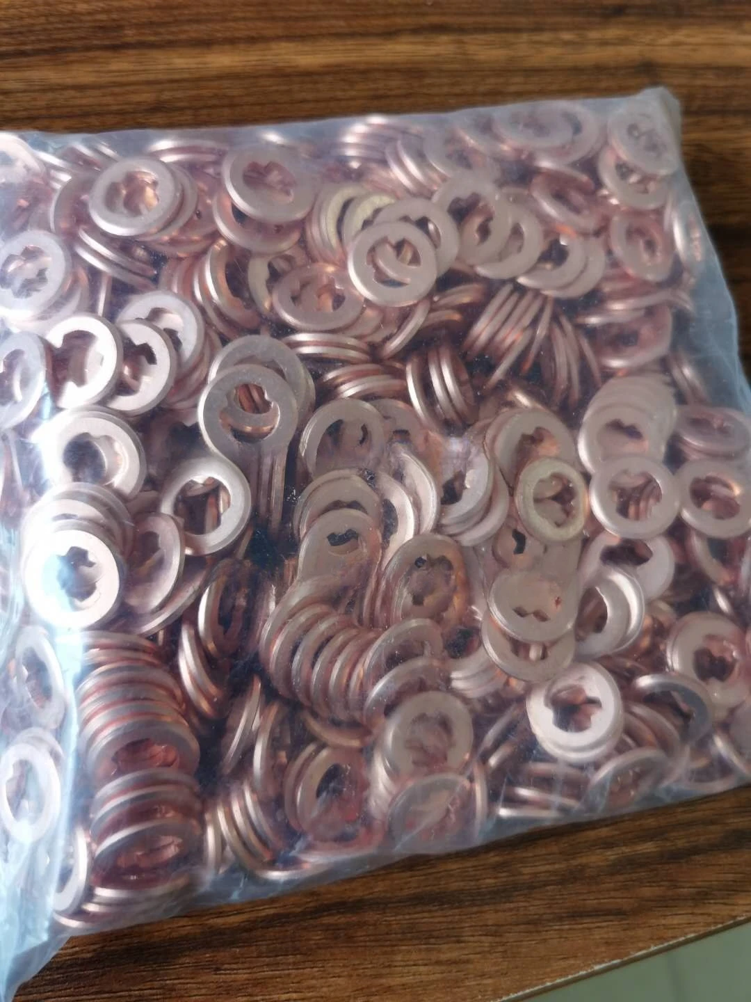 50 шт. бриллиантовый инжектор дизельного топлива медная шайба WE0113H51