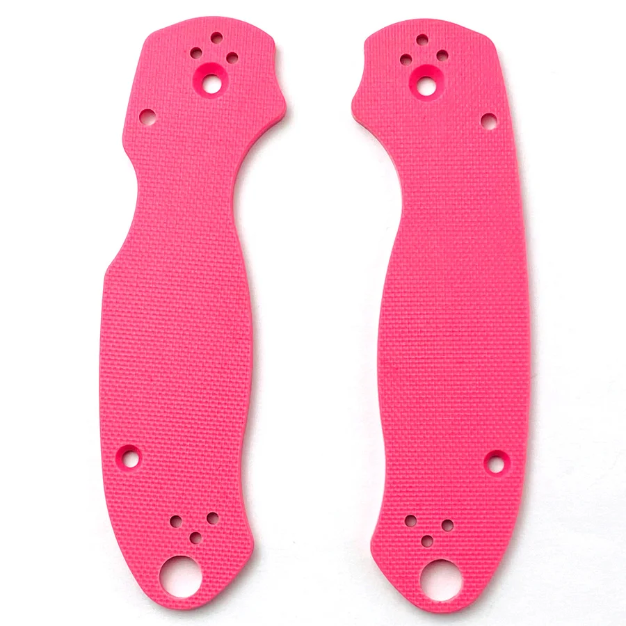 

Накладки для рукоятки ножа Spyderco Paramilitary 3 C223, G10, 4 цвета