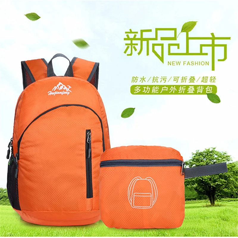 

Рюкзак мужской для ноутбука, модная Водонепроницаемая дорожная сумка, школьный портфель, складной ранец для альпинизма