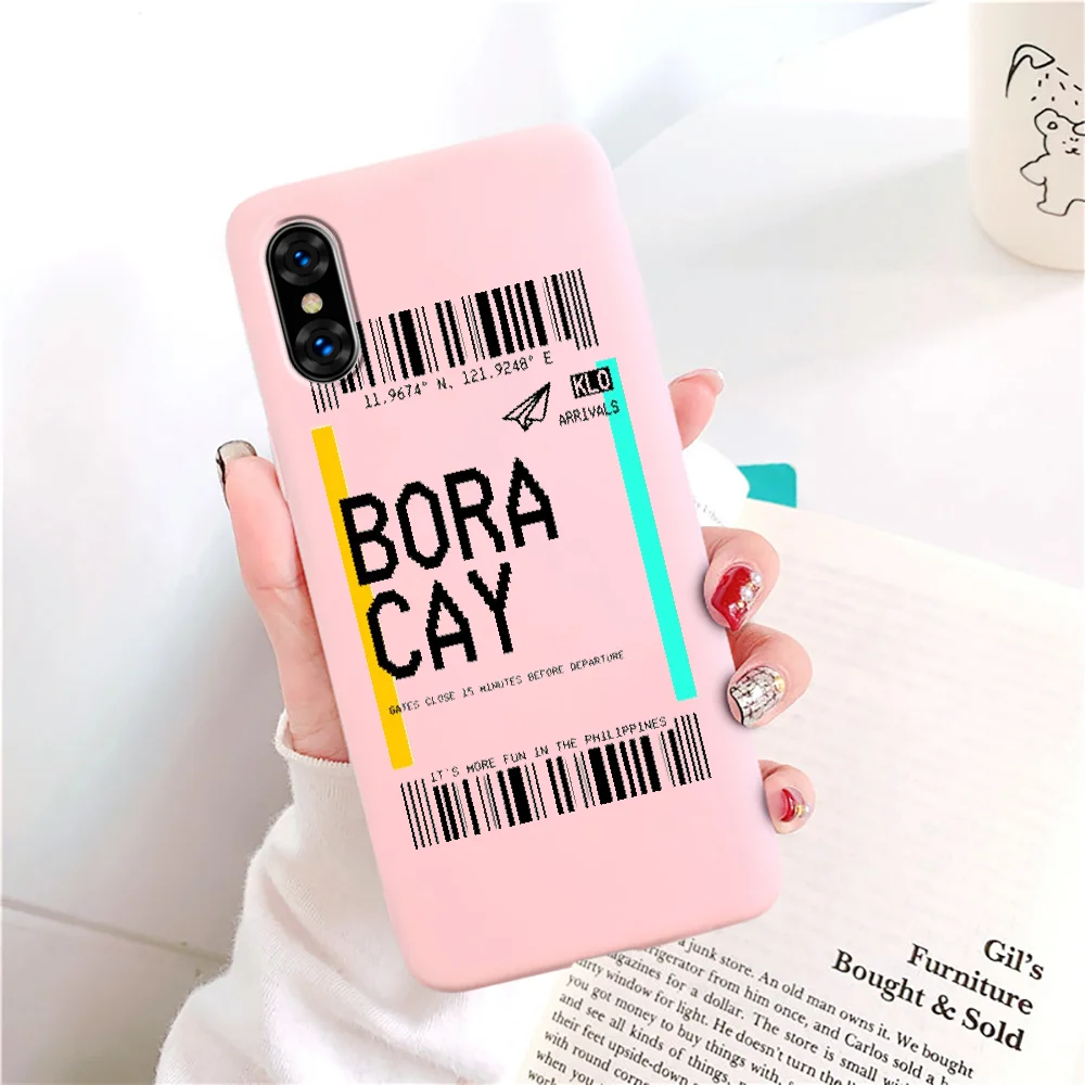 Нью-Йорк Сити Эйр Тикет Фон Кейс для iPhone 5 5S SE 2 6 6S 7 8 11 12 Мини Плюс X XS XR Про Макс черный тренд хузес мода он.