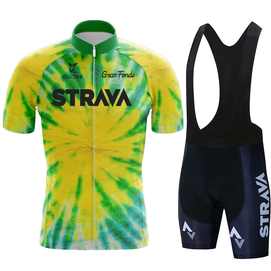 

Горный велосипед Strava Джерси Велоспорт одежда мужская куртка спортивный комплект Униформа костюм брюки комбинезон Mtb Mallot Лето 2023