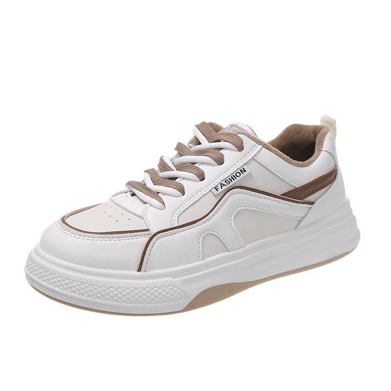 

Women's lace up flat shoes Winter sports shoes Korean casual sports flat shoes Women's vulcanized shoes shoes for womensneakers