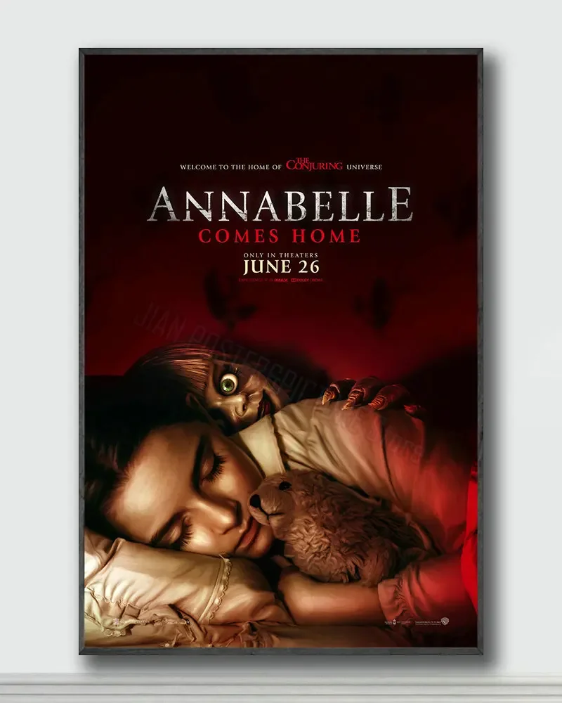 NJ246 Annabelle Comes Home Movie 4 шелковые постеры и принты настенное искусство художественный