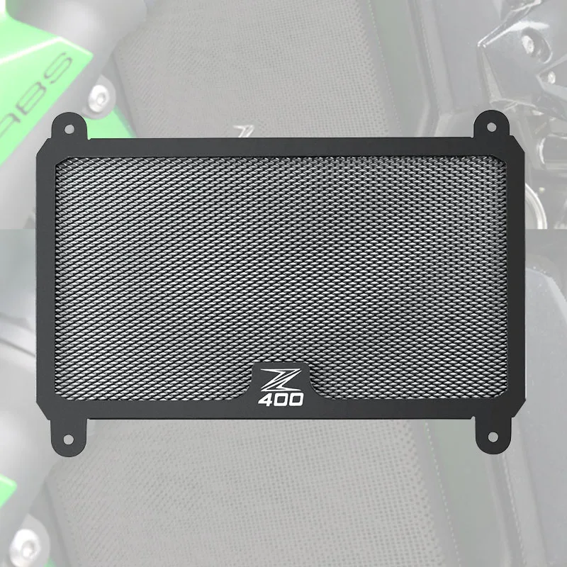 

Motorcycle Aluminum Radiator Grill Guard For Kawasaki Z400 Z 400 2017 2018 2019 2020 2021
