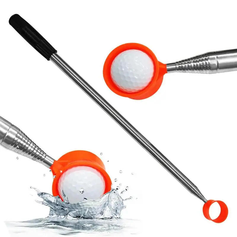 

Golf Ball Retriever Golf Ball Retriever For Water With Automatic Locking Scoop Extendable Ball Retriever Tool Golf Ball