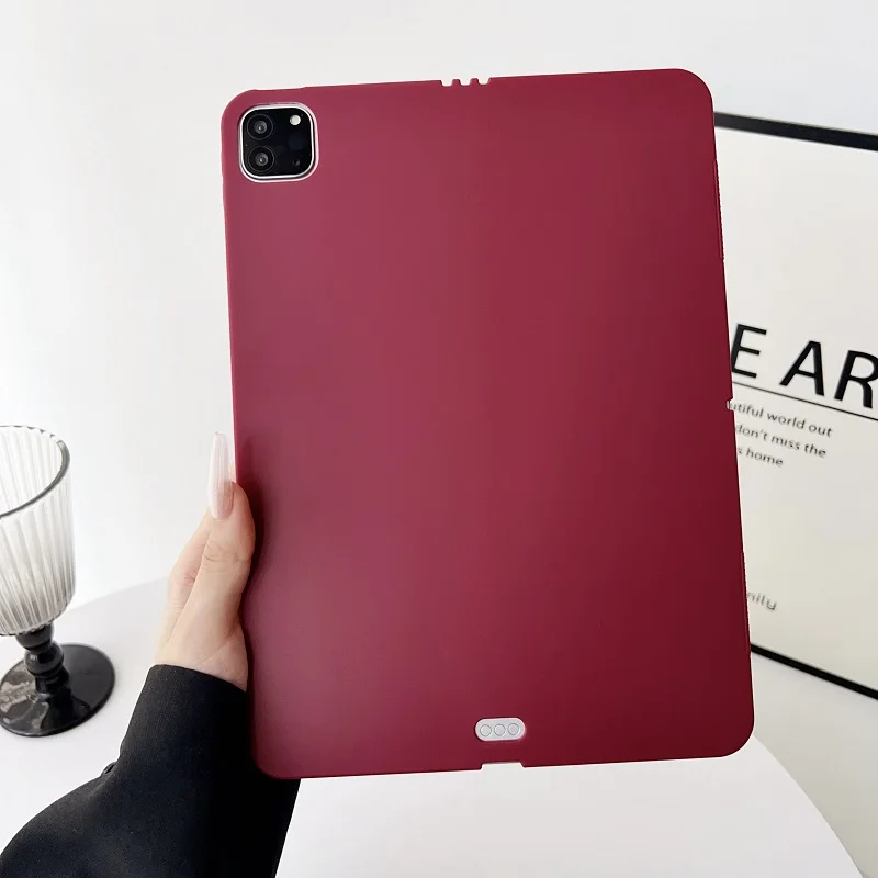 Фото Цветной чехол для iPad A16 11-го поколения 2025 10. 9th 8th 7th 10.2 iPad Pro 11 2018 2021 Чехол для iPad 10.9 Air 6 5 4 3 10.5 Мягкий чехол из ТПУ №1