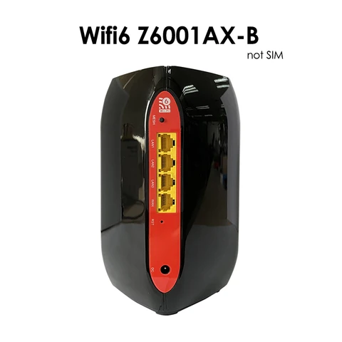 Сетчатая система Z6001AX Wifi6 Маршрутизатор WiFi Расширенный гигабитный усилитель порта локальной сети WiFi IPv6 WPA3 Openwrt 1800Mbps для 128 пользователей
