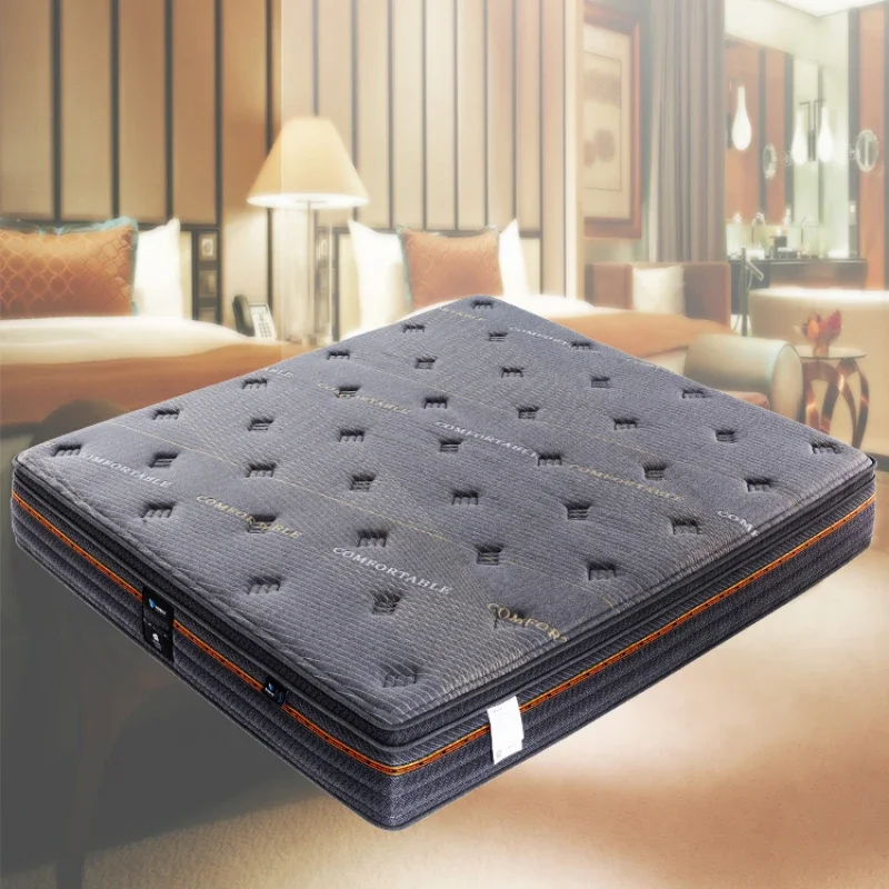 Фото Двойные матрасы высокого качества Double Molblly Spring Queen Спальня Двойной матрас King Core Sleep Colchoneta Мебель для спальни №1