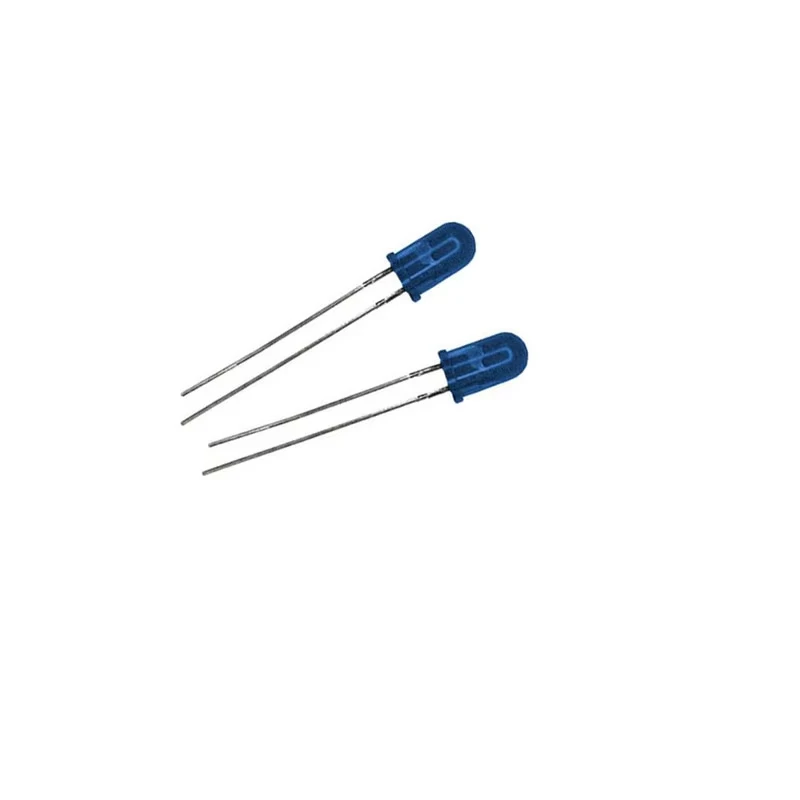 50 шт./лот F5 940 нм излучающий диод TSAL6100 TSAL6200 TSAL6400 6100 6200 6400 IR 5 мм 2 контакта