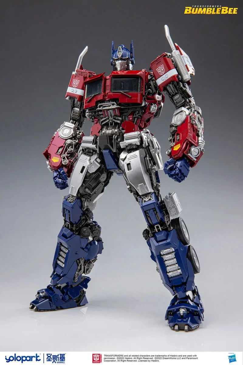 Фото [В наличии] фигурка экшн-фигурки Soskill Трансформеры Optimus Prime Бесплатная доставка коллекционный подарок на день рождения декоративная Сборная модель №1