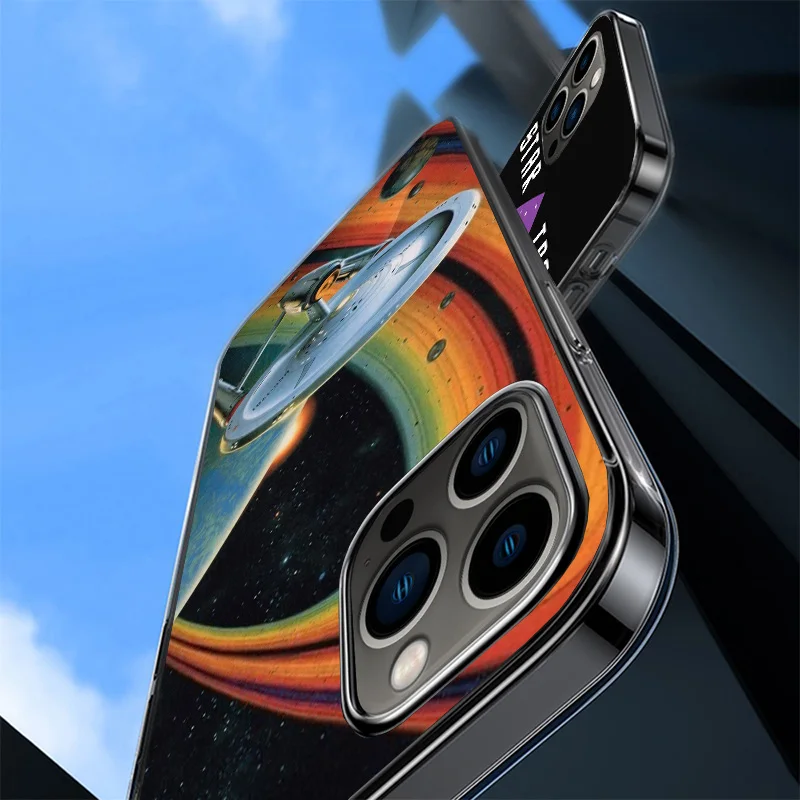 Фото Чехол для телефона Star Movie T-Trek для Apple iPhone 17 Air 16 16E 15 14 Plus 13 Mini 12 11 Pro Max 7 8 + SE 2020, мягкий чехол-накладка Fundas 16 №2