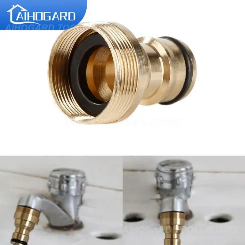 

Universal Tap Kitchen Adapters Brass Faucet Tap Connector Mixer Hose Adaptor Basin Fitting Garden Watering Garden Tools