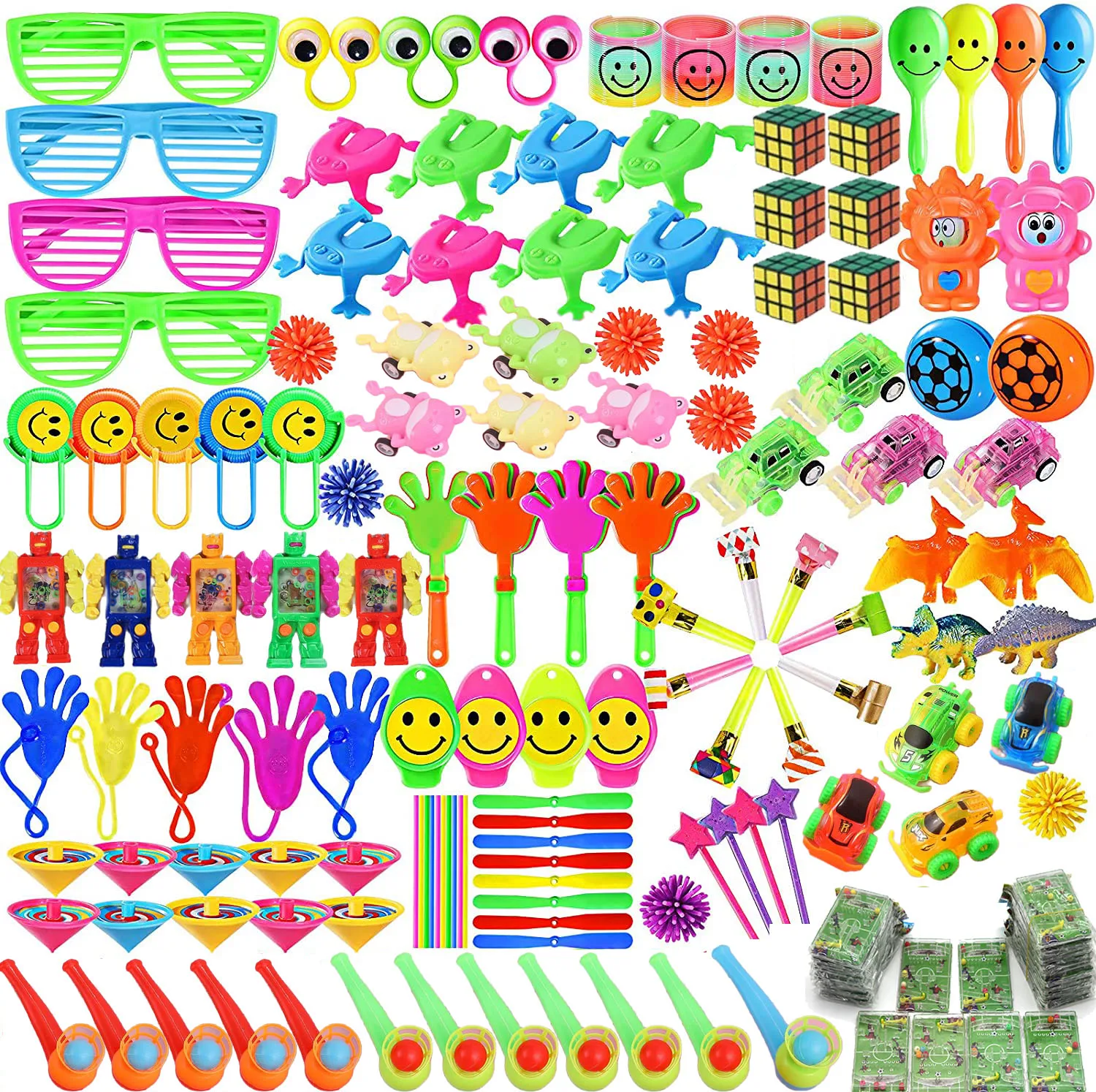 Kids Party Favors Set 3-8 Birthday Toy Assortment Giveaway Birthday Gift Box Pinata Filler Prizes Baby Shower Kids Party Supply