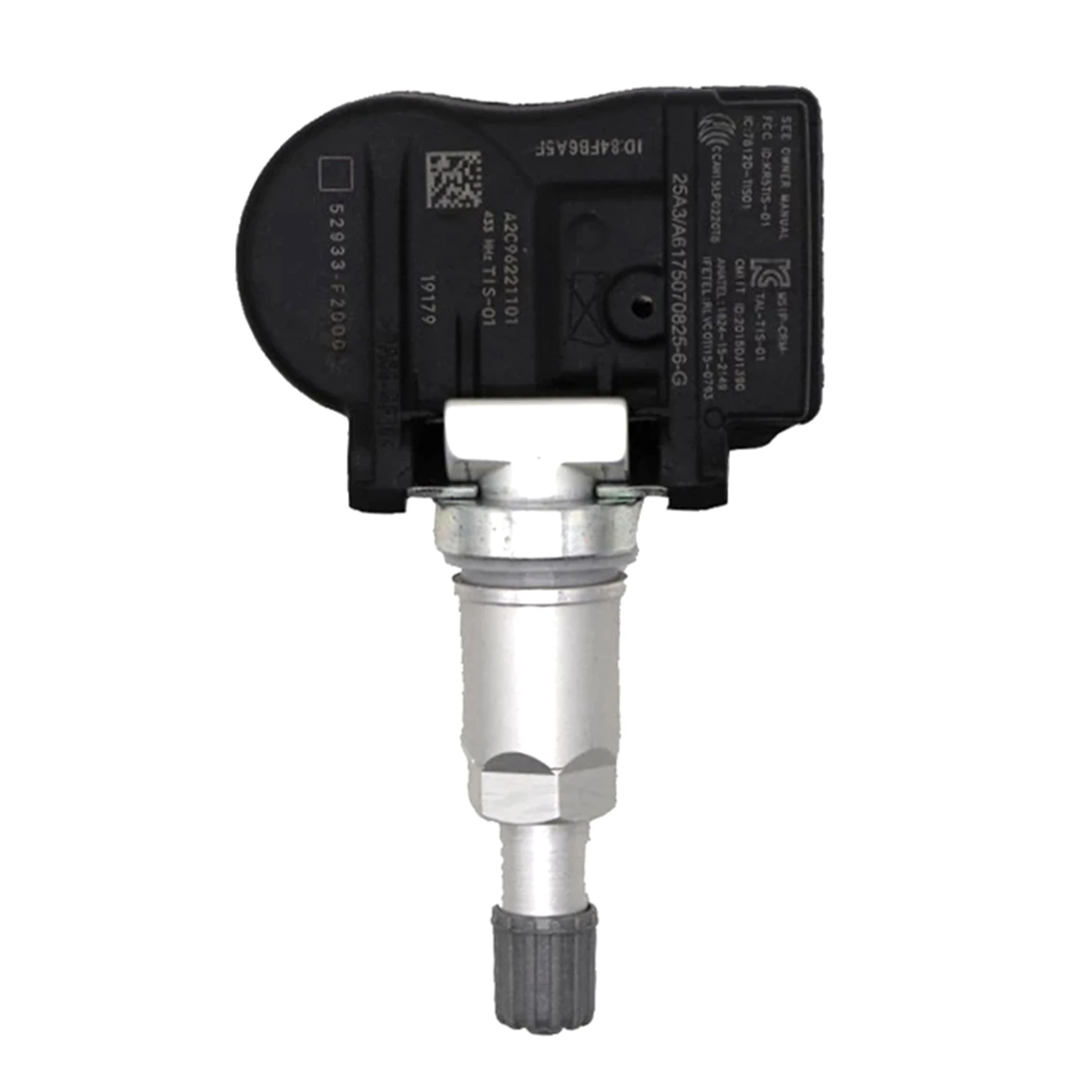 

52933-F2000 433Mhz Tire Pressure Sensor TPMS Monitor Sensor for Hyundai I30 Genesis Kia Niro Optima Sportage