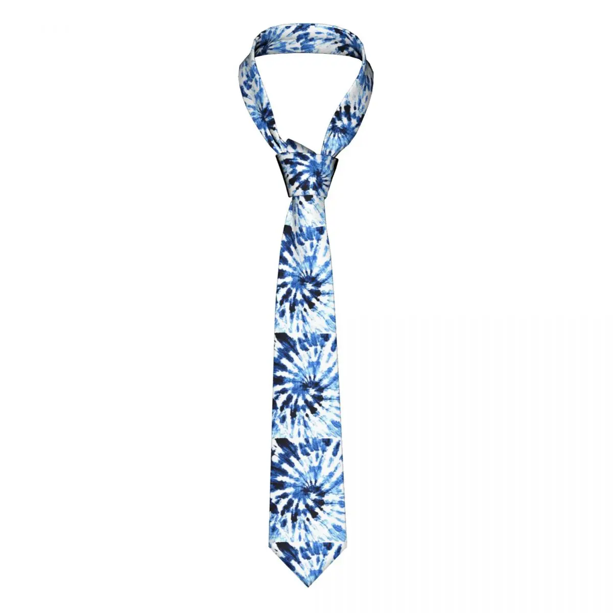 

Синий галстук-бабочка с абстрактным принтом, Свадебный галстук из полиэстера и шелка, Мужская Подарочная блузка, модный шейный платок