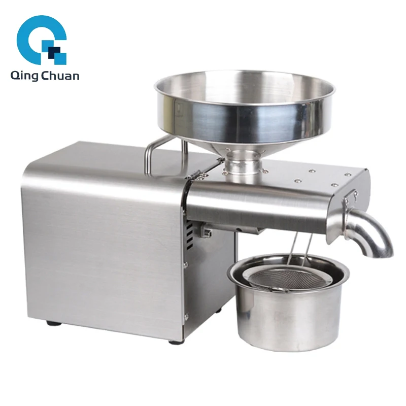 Пресс для масла X3 холодная домашняя соковыжималка семян арахиса нержавеющая